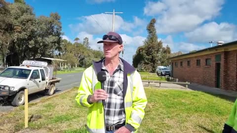 Interview with local farmers at Leitchville about water policy and agriculture – 19/8/22