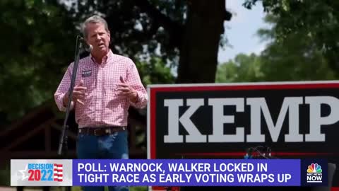 POLL: WARNOCK, WALKER LOCKED IN TIGHT RACE AS EARLY VOTING WRAPS UP