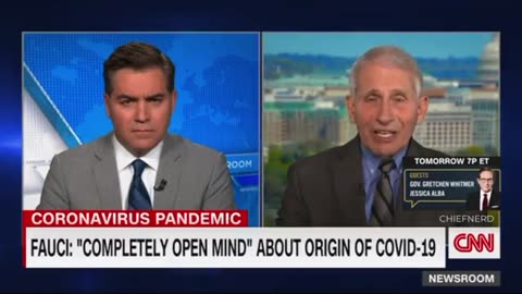 JUST IN – Fauci Now Says A Lab Leak Could Still Be Considered As Coming From Natural Origins