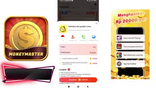 Cuan Terus ! uang gratis dari aplikasi Money Master 2023