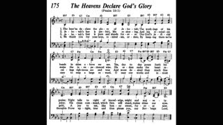The Heavens Declare God's Glory (Song 175 from Sing Praises to Jehovah)