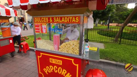 Salty and Sweet Popcorn (Mixed) | American Street Food