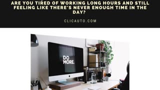 👋🏼 Hey there, online brand and business owners! Are you tired of working long hours ? 🤔