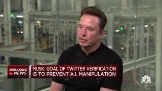 Elon Musk: “I think there’s potential to create a more efficient financial system.”