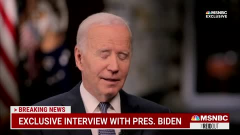 Joe Biden fell asleep on camera in the middle of a televised interview
