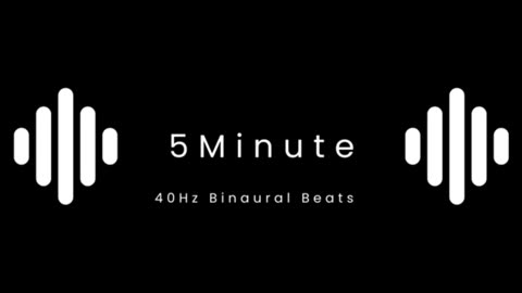 40Hz Binaural Beats ll Listen and Relax