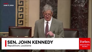 SENATOR JOHN KENNEDY 'Some Were Surprised With The Results... I Was Not’