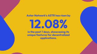 Optimism, Sui, and Astar show strong 7-day gains.Borroe Finance reaches $500k raised