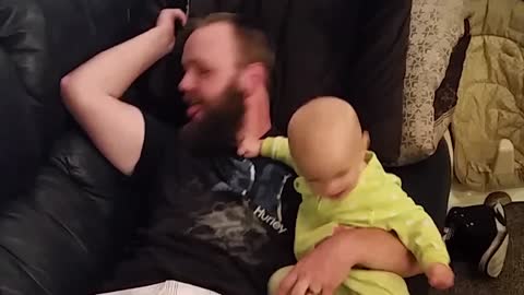 Funny And Sweet Father Babies Video