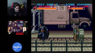 Playing Batman Returns on SNES for the 1st time & talkin all things The Flash!