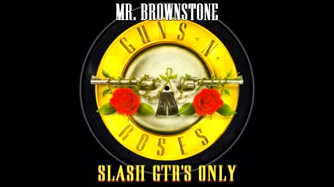 Guns N' Roses: Mr. Brownstone Slash Guitars Only