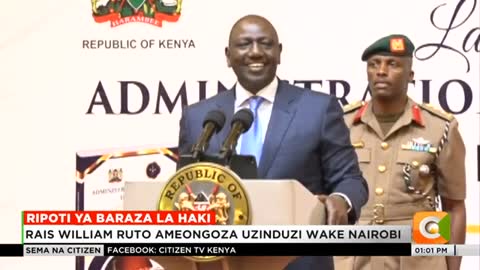 Rais William Ruto aongoza uzinduzi wa ripoti ya baraza la haki Nairobi