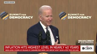 Joe Biden Blames Covid For Disastrous Inflation Crisis