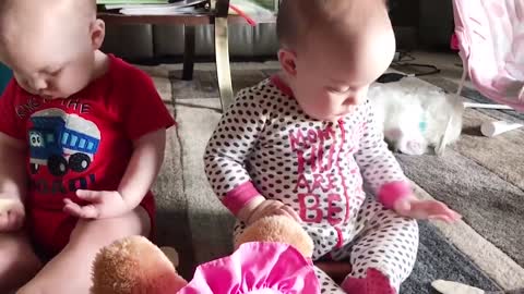 Best Videos Of Funny Twin Babies Compilation - Twins Baby Video