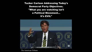 Tucker Carlson Delivers a POWERFUL Speech about Democrat Party Policies.