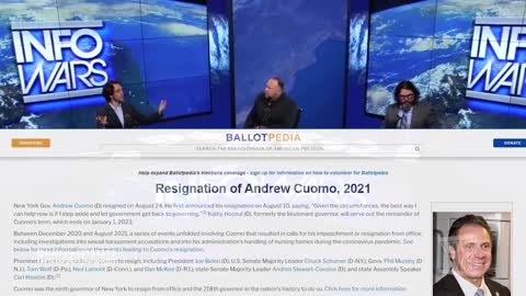 Alex Jones & INFOWARS Predicted Cuomo Would Resign - 4/3/21