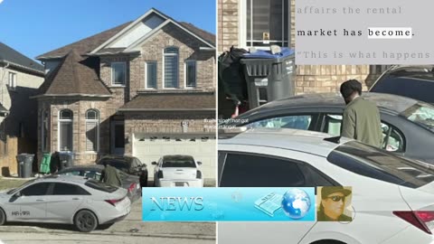 Brampton home renting out multiple rooms, people living in car on driveway