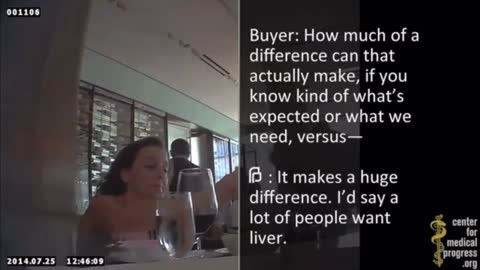 Planned Parenthood's Involvement with Selling of the Flesh.