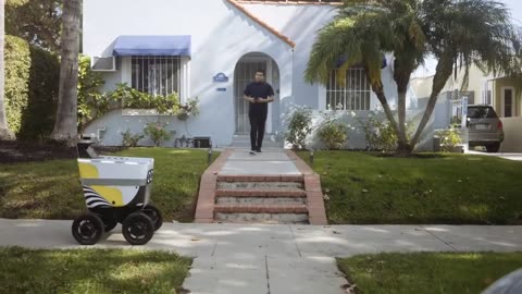 Uber partners with Serve Robotics to deploy up to 2,000 sidewalk delivery bots