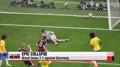 Germany thrashes Brazil 7-1 to reach World Cup final