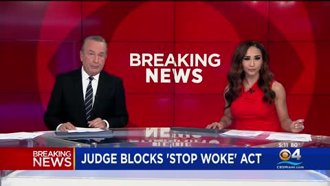 BREAKING: Federal Judge Blocks "Positively Dystopian" Stop WOKE Act Championed By Gov. DeSantis