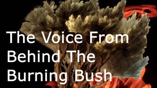 The Voice From Behind The Burning Bush | Robby Dickerson