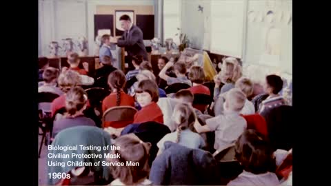 From the Vault: Biological Testing of Masks on Children of Service Men 1960s