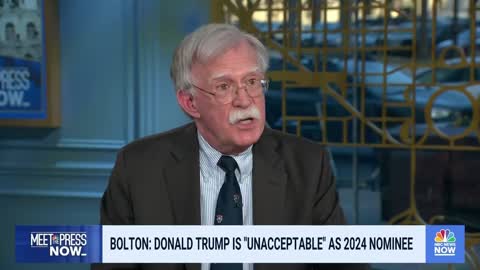 John Bolton Threatens 2024 POTUS Run to 'Stop' Trump: ‘I’m Prepared to Get in the Race’