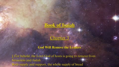 Christian Meme Video: Isaiah Chapter 3 (02/18/2024)