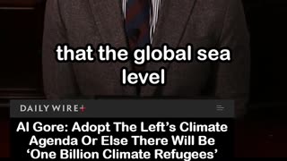 Al Gore: Adopt Climate Agenda or Suffer ‘One Billion Climate Refugees’