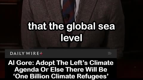 Al Gore: Adopt Climate Agenda or Suffer ‘One Billion Climate Refugees’
