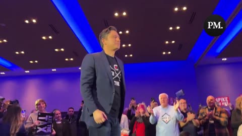 Pierre Poilievre takes the stage at Toronto rally