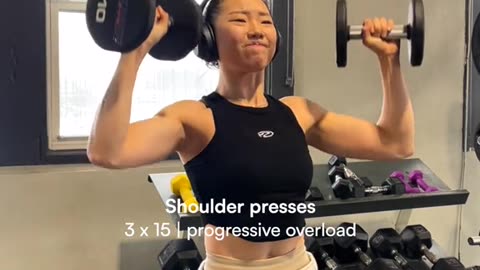 Beginner Friendly Shy Girl Shoulder Exercises, Upper Body Workout