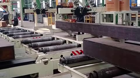 Box column auto riveting and assembly
