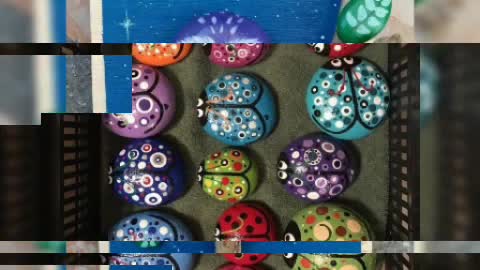 fabulous new artistic rock painting ideassimple stone craft