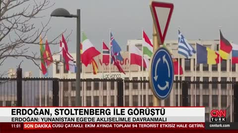Cumhurbaşkanı Erdoğan, NATO Genel Sekreteri Jens Stoltenberg'i kabul etti!