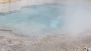 Sizzling Pool, Lower Geyser Basin, Yellowstone National Park