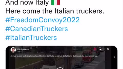 Italian Freedom Convoy
