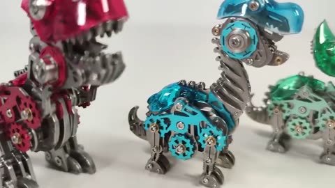 Mechanical Dinosaurs | Magnetic Games