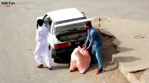 Garbag Bag Prank 2023