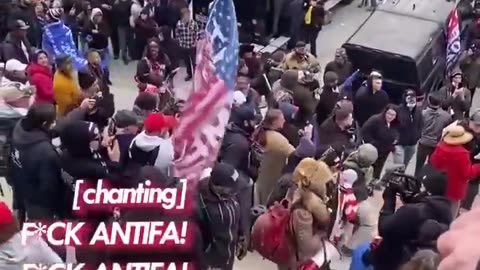 EVIDENCE OF ANTIFA THUGS🎭WERE THE MAIN INSTIGATORS ON CAPITOL HILL🏛️💫