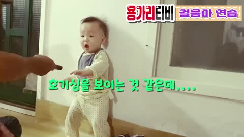#예쁜아기 #재미있는영상 (#아기걸음마 연습) 짧은 아기영상