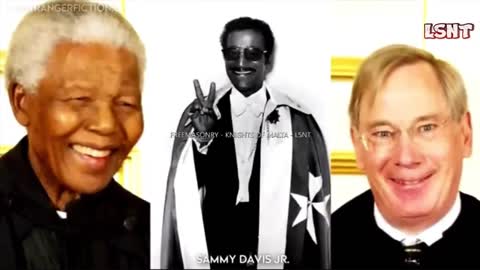 MANDELA'S INITIATION, KNIGHTS TEMPLAR / KNIGHTS OF MALTA FREEMASON