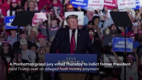 BREAKING NEWS- Former President Donald Trump Indicted By By Manhattan Grand Jury