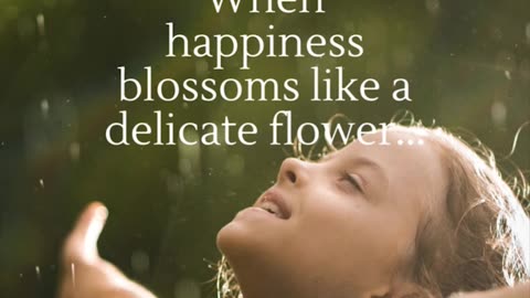 Blooming Happiness, Love and Gratitude #Shorts #happinessfacts #subscribe