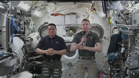 Expedition 69 Space Station Crew Answers Louisiana NASA ASTRO CAMP Student Questions