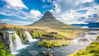 Iceland 4K - Scenic Relaxation with Beautiful Relaxing Music for Stress Relief, Peaceful Piano Music