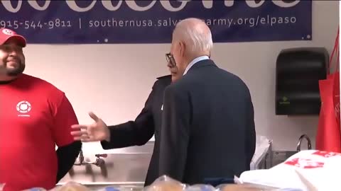 Joe Biden Seems to Confuse the Salvation Army With the Secret Service