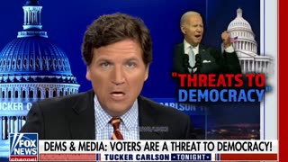 Tucker Carlson: Democracy Means Support Biden, Anything Else Is Insurrection - 11/4/22