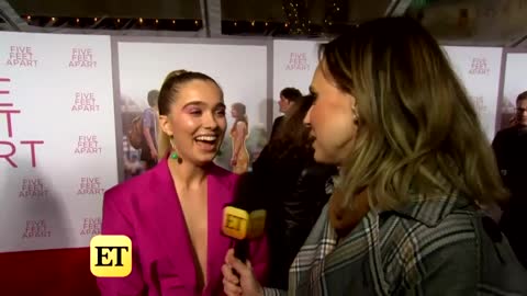 Five Feet Apart Haley Lu Richardson on Working With 'Pal' Cole Sprouse (Exclusive)
